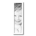 thumbnail image 2 of ArtToFrames 5" x 18" Contemporary White Picture Frame, 5x18 inch White Wood Poster Frame (WOM-4164), 2 of 8