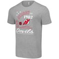 thumbnail image 2 of Men's Starter  Heather Gray New Jersey Devils Arch City Team Graphic T-Shirt, 2 of 3