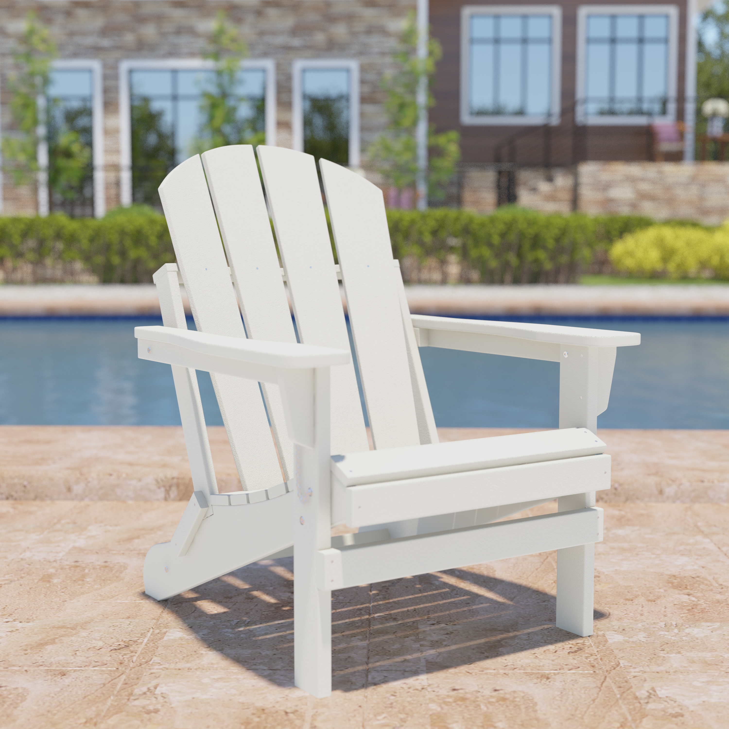 Miniyam Adirondack Chair, Outdoor Patio Weather Resistant Adirondack