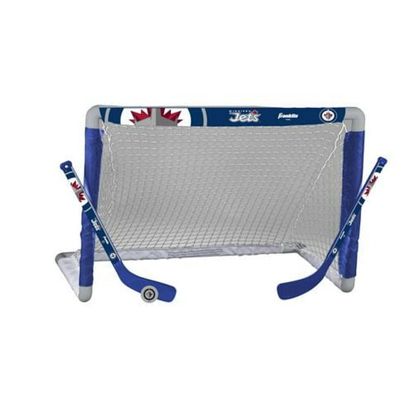 Jets Mini Hockey Goal Set