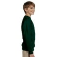 thumbnail image 3 of Hanes ComfortBlend EcoSmart Boy`s Crewneck Sweatshirt, XL, Orange, 3 of 3