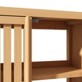 thumbnail image 3 of Bathroom Wall Mounted Cabinet,Bamboo Toilet Storage Box with Doors and Shelves, Over The Toilet Bamboo Storage Cabinet for Bathroom, 3 of 7