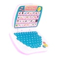 thumbnail image 4 of Petit Ordinateur Portable, Bords Brillants Jouet pour Tout-Petits Anglais 5 Modes d'Apprentissage pour Enfants pour la Maison, 4 of 8