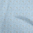 thumbnail image 1 of oneOone Rayon Light Blue Fabric Floral Fabric For Sewing Printed Craft Fabric By The Yard 56 Inch Wide, 1 of 1