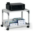 thumbnail image 3 of Durable System 48 Multifunction 2 Shelf Trolley, Plastic & Steel, 23.6"W x 17"D x 18.8"H, Gray, 3 of 9