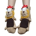 thumbnail image 2 of Christmas Socks Floor Handmade Woolen Knitting Fashion Cartoon Animal Christmas Gift, 2 of 3