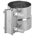 thumbnail image 4 of Exhaust Band Clamp Exhaust Lap Joint Exhaust Pipe Joiner 3in Exhaust Connector Exhaust Pipe Coupler Conector de unión Abrazadera de banda de escape de 3 pulgadas Junta de regazo Acoplador de acero ino LHCER None, 4 of 5
