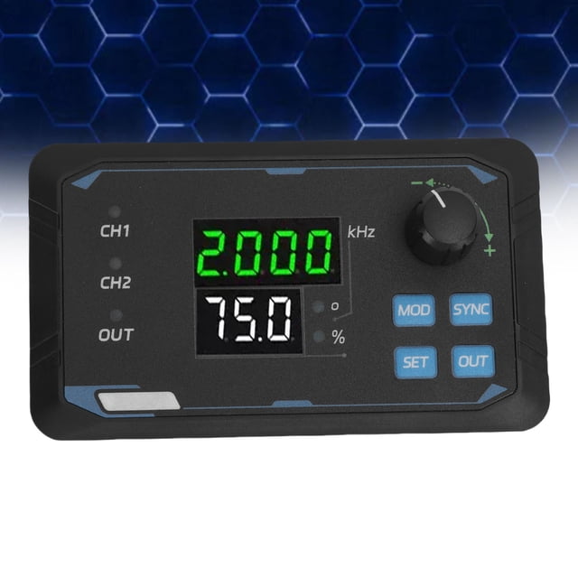 Señal Generador De Señal PWM 2 Canales 4-20 MA 1 HZ-150 KHZ Controlador De Motor Controlador De Velocidad Frecuencia De Pulso Ajustable Ciclo De Trabajo Fases