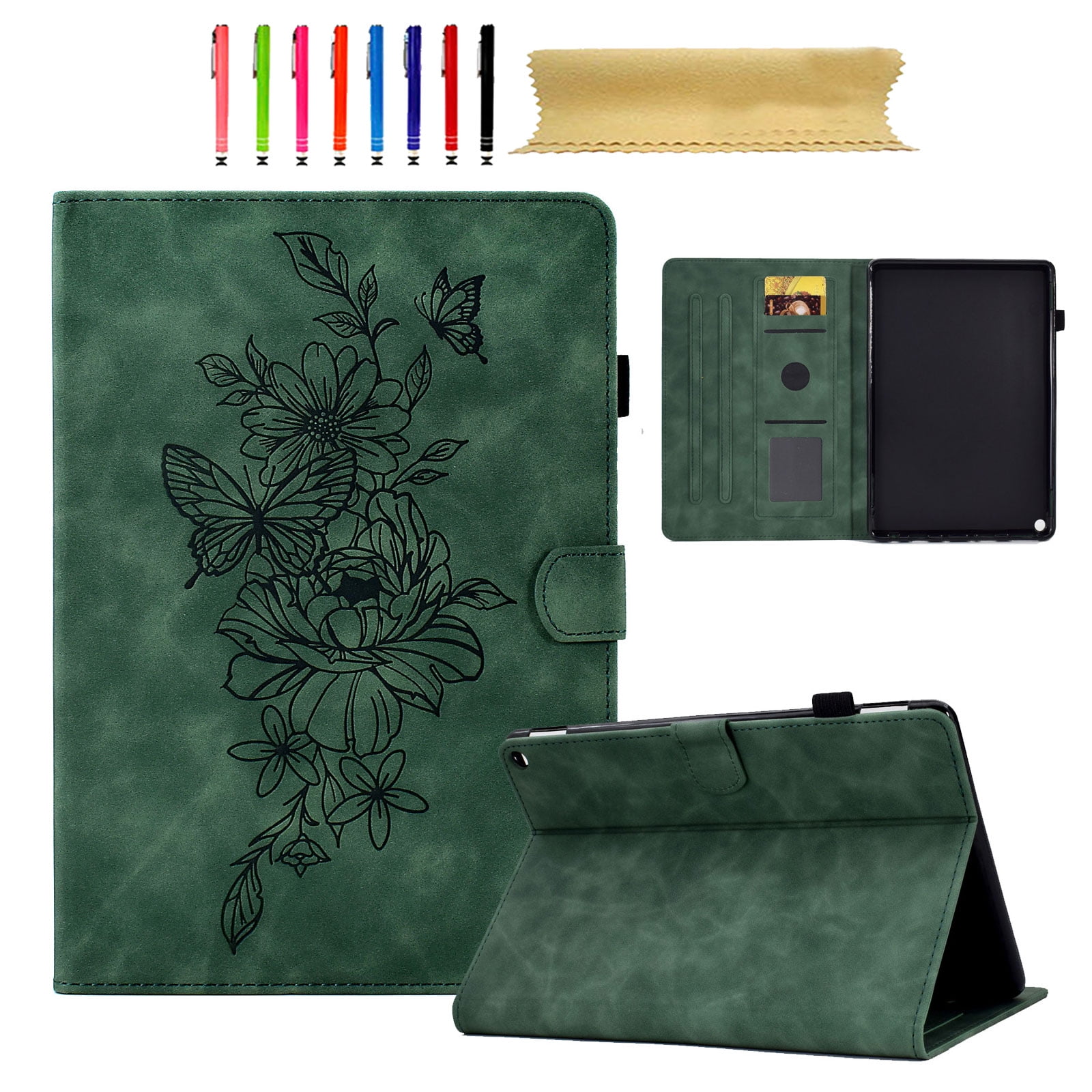 for Amazon Kindle Fire HD8/HD8 Plus 2022 12th Gen, Premium PU Leather