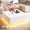 White, variant on Aphthongs 43.3 Inch Coffee Table with LED Lights, High Glossy Center Table with 2 Storage Drawers