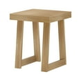 thumbnail image 3 of Plank+Beam Solid Wood Classic Square Side Table, 20" Sofa Table for Living Room, End Table, 3 of 8