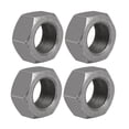 thumbnail image 1 of Unique Bargains 4pcs M27 x 1.5mm Pitch Metric Fine Thread Carbon Steel Left Hand Hex Nuts, 1 of 1