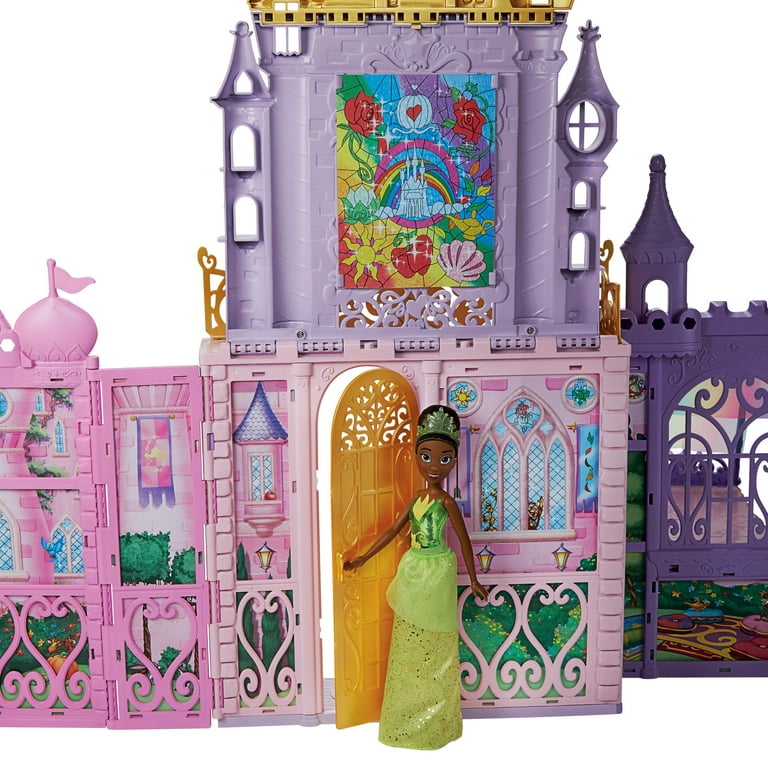 Hvile pålægge bid Disney Princess Fold n Go Celebration Castle, Folding Dollhouse, Walmart  Exclusive - Walmart.com
