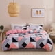 thumbnail image 3 of Geometric Print Queen Bedding Set Soft Comfortable King Size Duvet Cover Set, 3 of 6