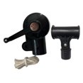 thumbnail image 3 of jinwen Manivelle de Parasol de Terrasse Support de Direction Stable pour Pelouse Camping au Bord de la Piscine Noir, 3 of 9