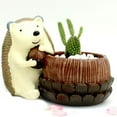 thumbnail image 2 of Maceta de resina para cactus, suculentas y plantas del bosque, 9 tipos, 2 of 9