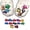 NDD6, variant on 47Pcs Pikachu Shoe Charms for Croc, Cartoon Shoe Decoration for Shoes Bracelet Wristband Clog Sandals Birthday Party Favors