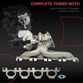 thumbnail image 2 of A-Premium TD04LR6W-04HR Complete Turbocharger Turbo Kit Compatible with BMW Models - 330i, 330i GT xDrive, 330i xDrive, X3, 530i, 530i xDrive, 430i, 430i Gran Coupe, 430i xDrive, X4, 230i, 230i xDrive, 2 of 8