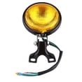 thumbnail image 3 of Motorcycle Headlight  Motorcycle Headlamp  Motorcycle Front Headlight  Headlight Headlamp 5" Motorcycle Headlight Lamp Bulb For  Kawasaki   Choppers Round Amber, 3 of 8