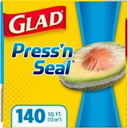 Glad Pressn Seal Food Plastic Wrap 280 sq. ft. 2 Pk.