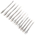 thumbnail image 2 of Monyance Measuring Scoop for Laboratory 12pcs Lab Spatula Scoopula Stainless Steel Chemistry Sampling(5.51X0.59X0.08Inches), 2 of 10