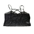 thumbnail image 5 of Bigersell Sleep Bra Women Lace Backless Tube Tops Wrap Chest Bottoming Vest Hollow Bra Regular Size T Shirt Bra, Style 14612, Black 36B, 5 of 6