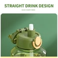thumbnail image 3 of Large Capacity 1500ML Water Bottle with Straw | Leak-Proof Flip Top Lid | Motivational Time Markings | BPA-Free Plastic for Gym, Office & Outdoor, 3 of 8