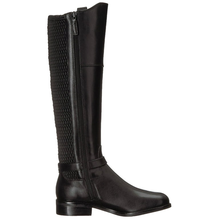 Cole Haan Womens galina boot Leather Round Toe Knee High Fashion