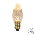 thumbnail image 2 of Vickerman C7 LED Sunny Warm White Faceted Bulb, CSA Approved, package of 25, 2 of 2