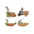 thumbnail image 3 of Cute Rabbit Cartoon Resin FlowerPot Succulent Plant Pot Home Micro Landscape Decoration, 3 of 4