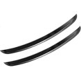 thumbnail image 1 of 2pcs 44cm Carbon Fiber Universal Mud Flaps Car Fender Wheel Arches Flares Extension Wide Protector,universal Rubber Mud Flaps Splash Guard Arch Extens, 1 of 5