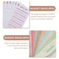 thumbnail image 3 of 1 Set Western Type Envelope Cash Envelopes Reusable Budget Envelopes with Budget Sheets, 3 of 4