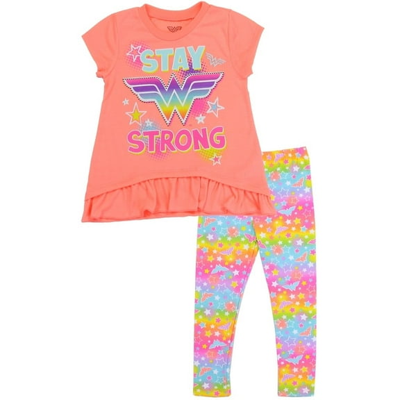 DC Comics Wonder Woman Leggings Set (Toddler Girls)