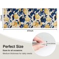 thumbnail image 5 of Yellow Lemon Fruit Leaves Beige Pattern Kitchen Rug Mat,Kitchen Runner Rugs Non Skid Washable,Decorative Kitchen Floor Mats for Kitchen,Sink,Laundry,17"X47", 5 of 5
