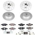 thumbnail image 2 of Power Stop Front and Rear Euro-Stop ECE-R90 Certified Brake Pad and Rotor Kit ESK7616, 2 of 3