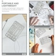 thumbnail image 3 of Raindrops 6Pcs Shield Stainless Steel Drawing Erasing Shield for Craft and Travel, 3 of 7
