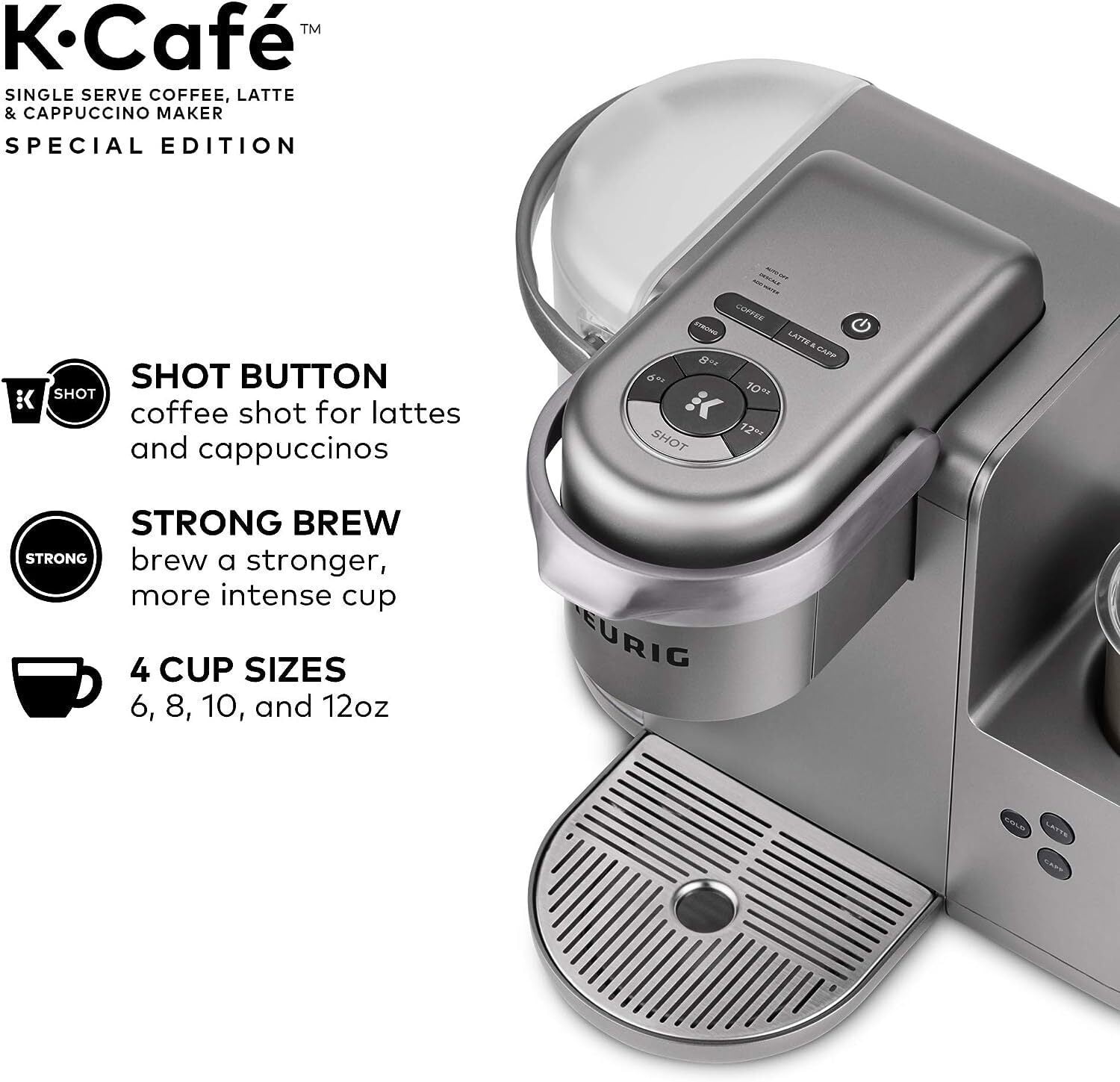 Keurig K-Cafe Special Edition Pod Coffee, Latte & Cappuccino Maker NEW IN  THE B 611247373378,  in 2023