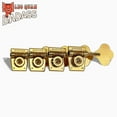 thumbnail image 2 of Leo Quan Badass TK-7817 OGT Open-Gear Small Post 4-in-Line Bass Tuning Machines Nickel, 2 of 11