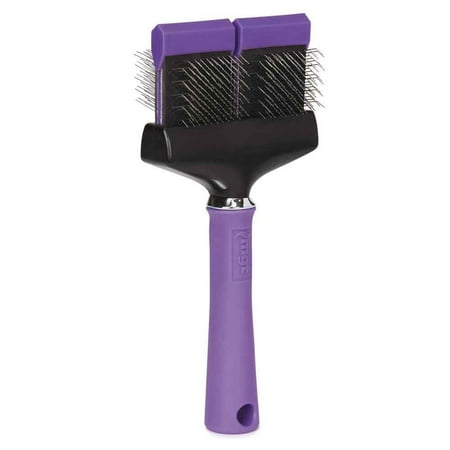 UPC: 0721343212010 | Pet Pals TP224 12 11 MGT Slicker Brush Double Flex Soft Purple