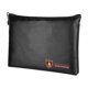 thumbnail image 2 of Fireproof Document Bag, Waterproof Fire-resistant Zippered Pocket For Cash, Bank File, Passports, Photos, Valuables And Jewelry Protection (29cm * 20c, 2 of 4
