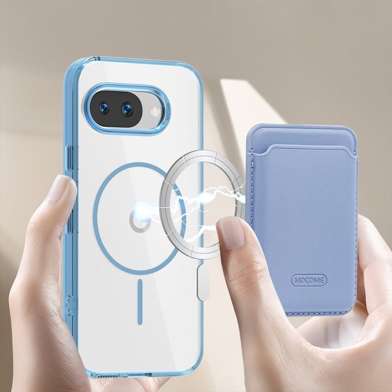 Custodia Portafoglio Con Vetro Temperato Per Google Pixel 2XL - Pelle PU Con Slot Carte E Supporto