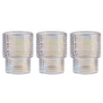 thumbnail image 1 of Juego de 3 piezas de vaso, taza Laguna Beach, taza de café plegable retro con relieve, taza de fiesta-Sin BPA., 1 of 5