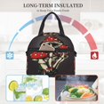 thumbnail image 5 of Goofa Red Mushrooms Pattern Lunch Bag ,Insulated Lunch Box, Small Leakproof Cooler Food Lunch Containers Reusable High Capacity Lunch Tote Bags, 5 of 8