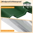 thumbnail image 3 of Yeshouse Carpa plegable de 4 x 4 metros (13 x 13 pies) para todo tipo de clima con mosquitera - Refugio solar de acero resistente de 6 lados con bolsa de transporte - Carpas tipo pabellón para patio, 3 of 8