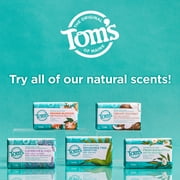 Tom’s of Maine Natural Beauty Bar Soap For Women and Men, Creamy Coconut, 5 oz Bar