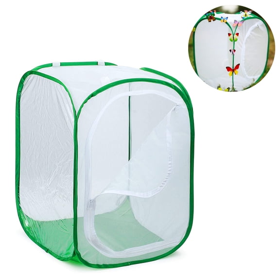 Large Monarch Butterfly Habitat, Giant Collapsible Insect Mesh Cage Terrarium Pop-up
