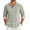 A-light Green, variant on Mens Casual Shirts Long Sleeve Button Down Shirt Untucked Dress Shirts for Men