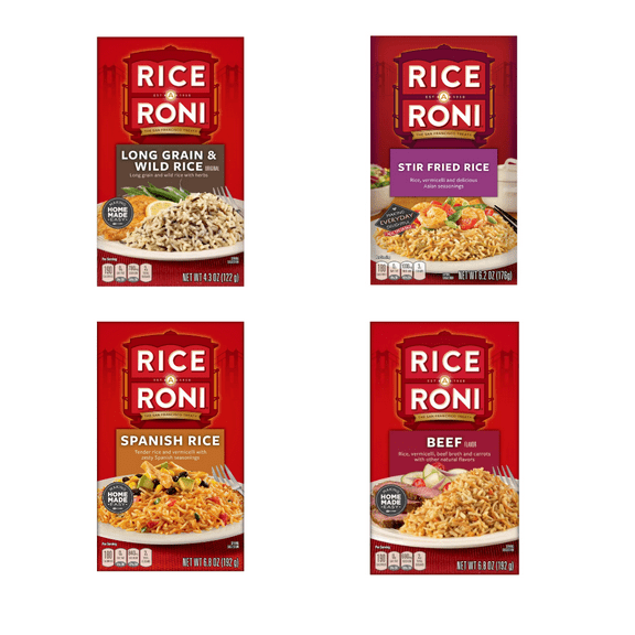 Rice-A-Roni Classic 8-Box Variety Set – Fast & Flavorful Meal Sides