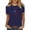 Navy, variant on Cavosen American Flag T Shirts Women Petite Patriotic Short Sleeve Crew Neck Tops American Flag Print T Shirts Lady XL Independence Day Casual Tops Funny 4th of July Tunic Tees 2025 Patriotic Clothes