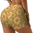 thumbnail image 2 of Vsdgher Cartoon Squirrel print Workout Shorts for Women Seamless Soft Smooth Gym Yoga Scrunch Active Exercise Fitness Shorts, 2 of 8